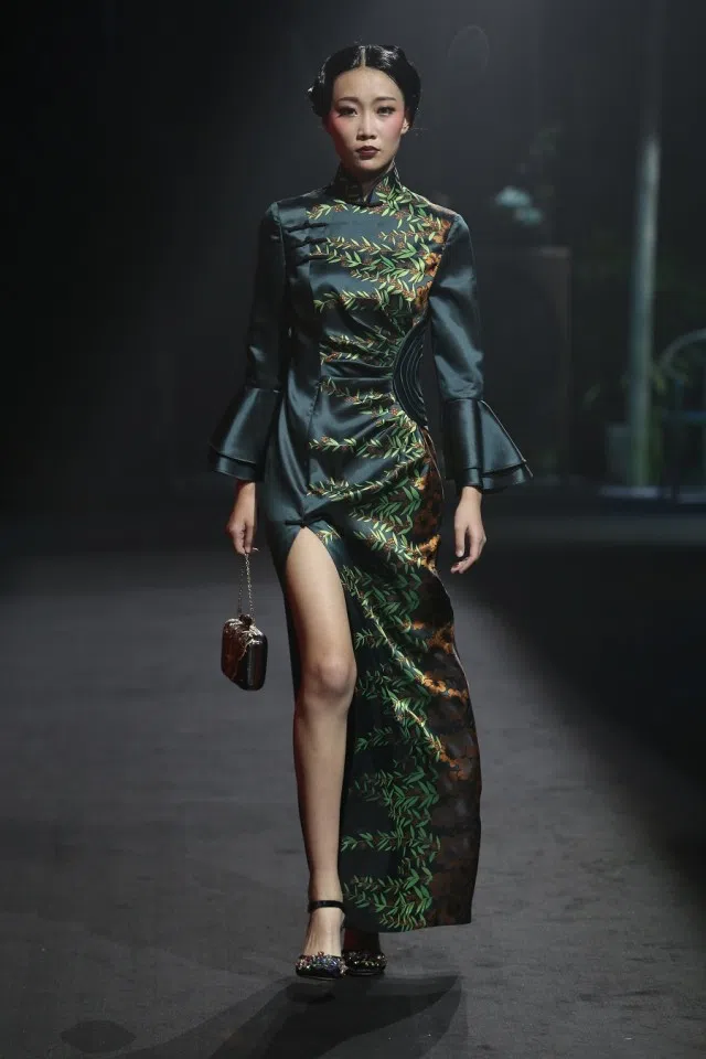 Ji Wenbo Showcase, Xiamen International Fashion Week, Chinese Cultural Festival, 2017.