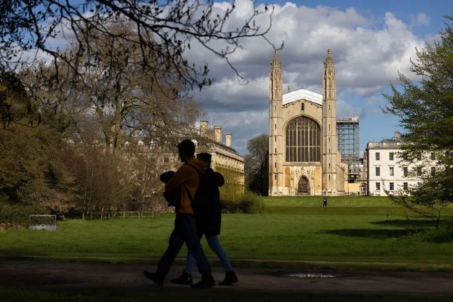 The chapel at King's College, University of Cambridge, in Cambridge, UK, on 13 April 2023.(Chris Ratcliffe/Bloomberg)