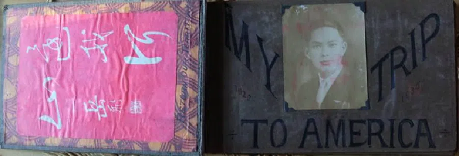 Theodore Jung’s private album containing hundreds of photos documenting his life, travels, flying, love, and returning to China to participate in the war.