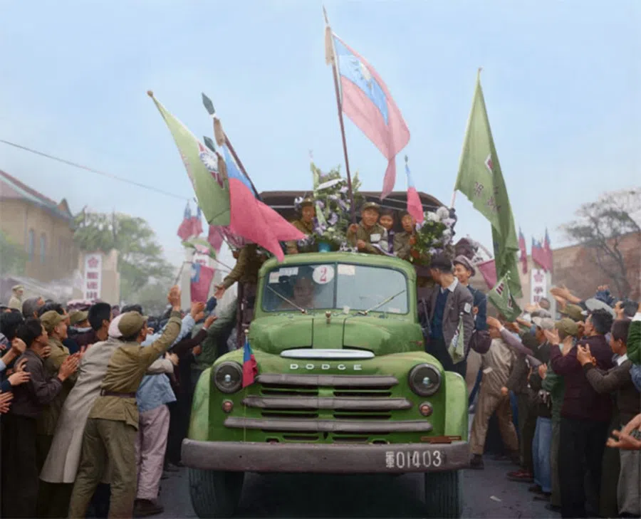 In 1954, the streets of Taipei were lined with enthusiastic crowds to welcome the returning volunteer army POWs.