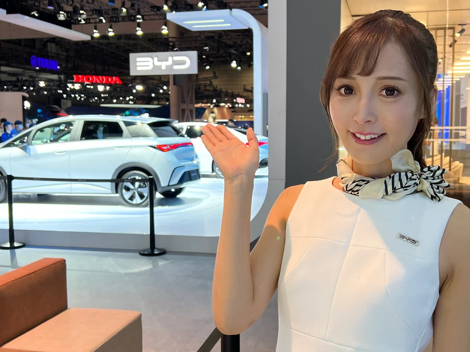 Chinese automakers such as BYD have been strong in the Japanese market. (Foo Choo Wei/SPH Media)