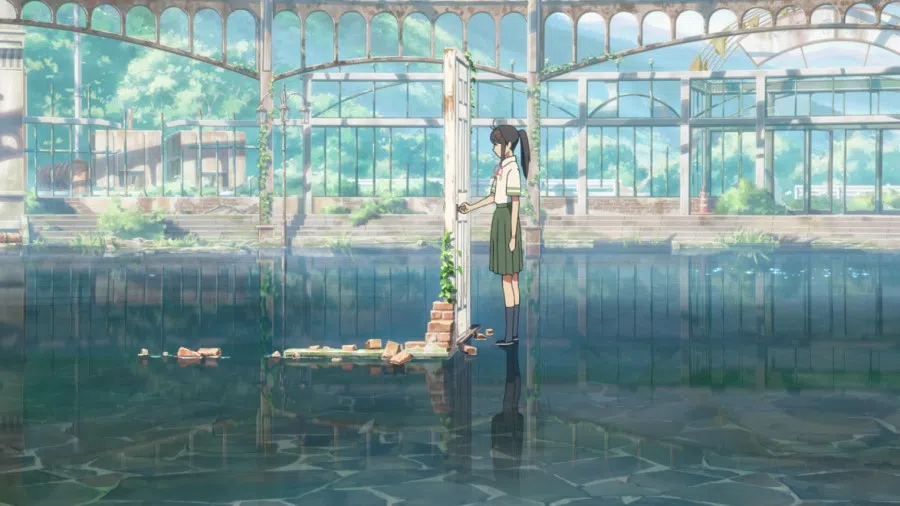 A publicity image from Suzume, by Makoto Shinkai. (Internet)