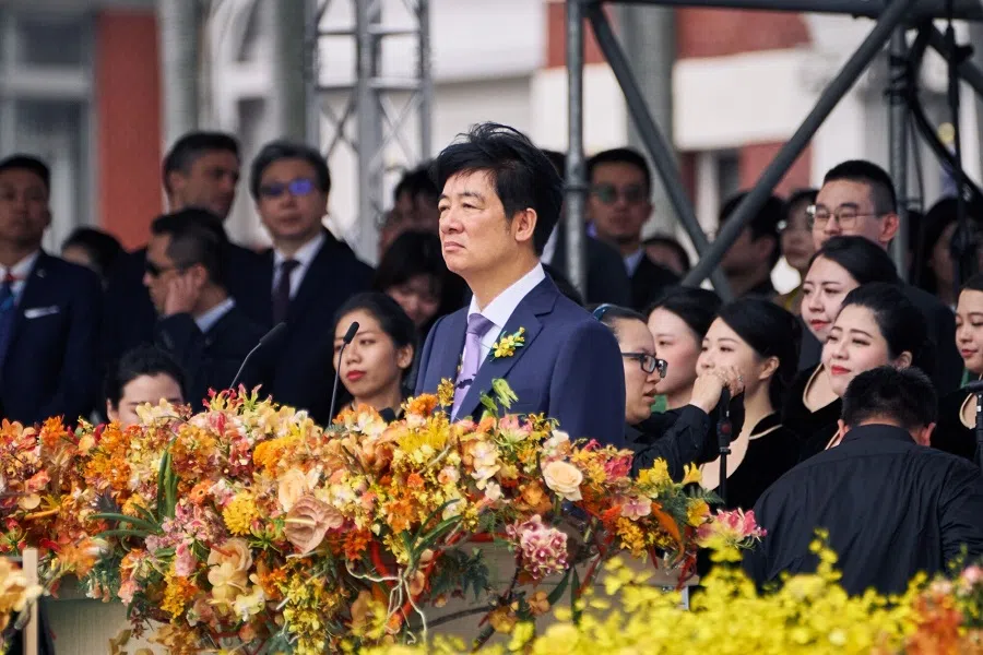  Lai Ching-te, Taiwan’s president, during his inauguration ceremony at the Presidential Palace in Taipei, Taiwan, on 20 May 2024. 