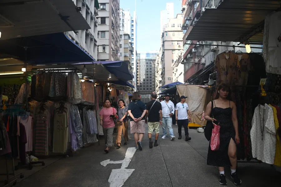Temple Street in the Tsim Sha Tsui area in Hong Kong. (Photo: Candice Chan)