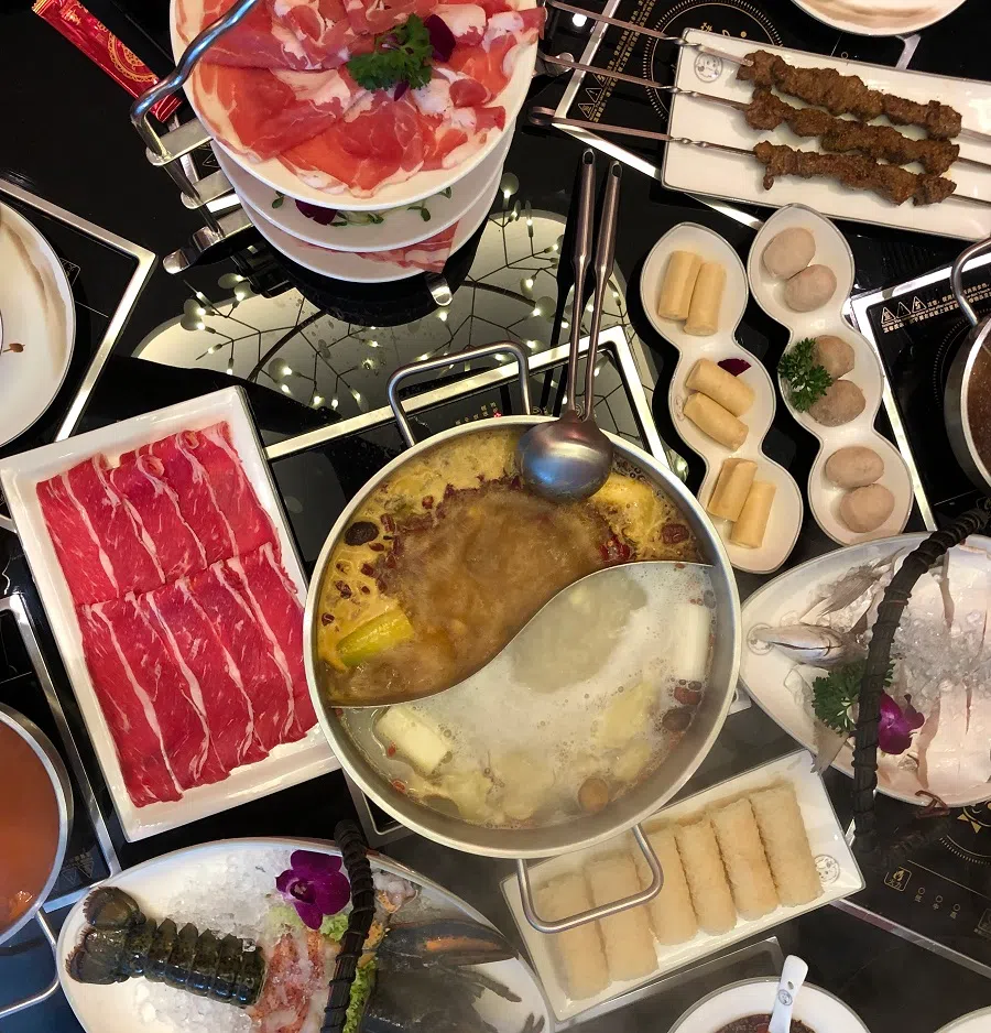 Hotpot chain Little Sheep specialises in lamb. (SPH Media)