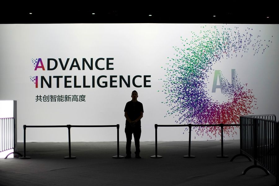 Beijing has made funding commitments of US$300 billion over ten years, earmarked for semiconductors, AI, robotics and other key industries of the future. This file photo was taken at the annual Huawei Connect event in Shanghai, China, on September 18, 2019. (Aly Song/File Photo/Reuters)