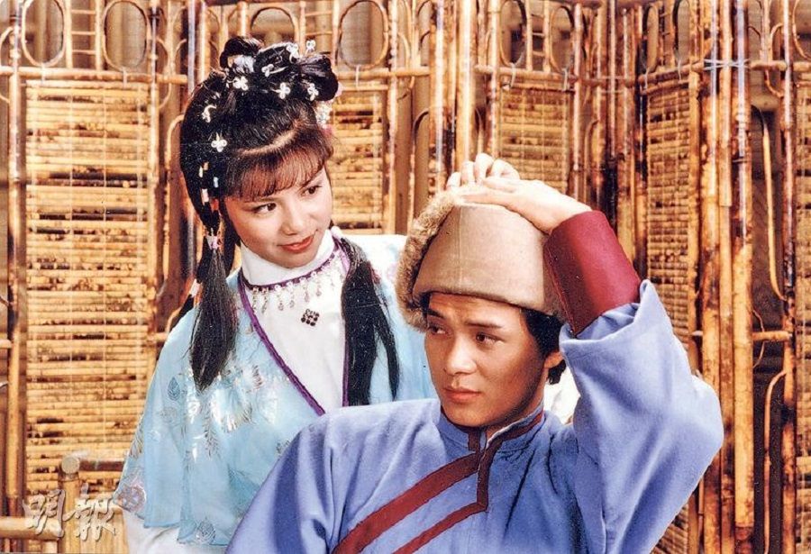 A still from the Hong Kong wuxia television series The Legend of the Condor Heroes starring Felix Wong and Barbara Yung. (Internet)