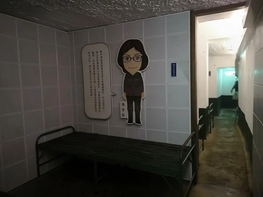 Broadcasters lived in this secret underground space.