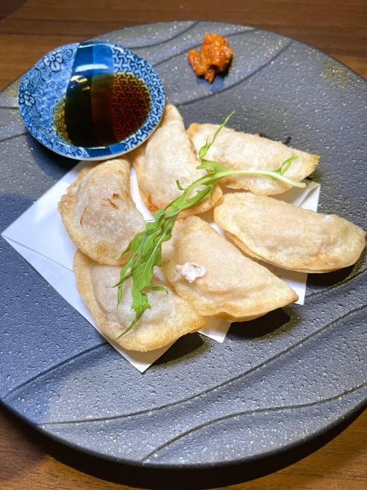 Japanese gyoza comes with only a few on the plate. (SPH Media)