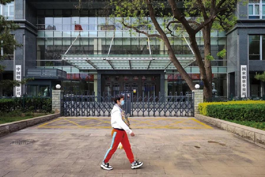 STMA shares offices and personnel with China Tobacco at their headquarters in Beijing. (Photo: Caixin)