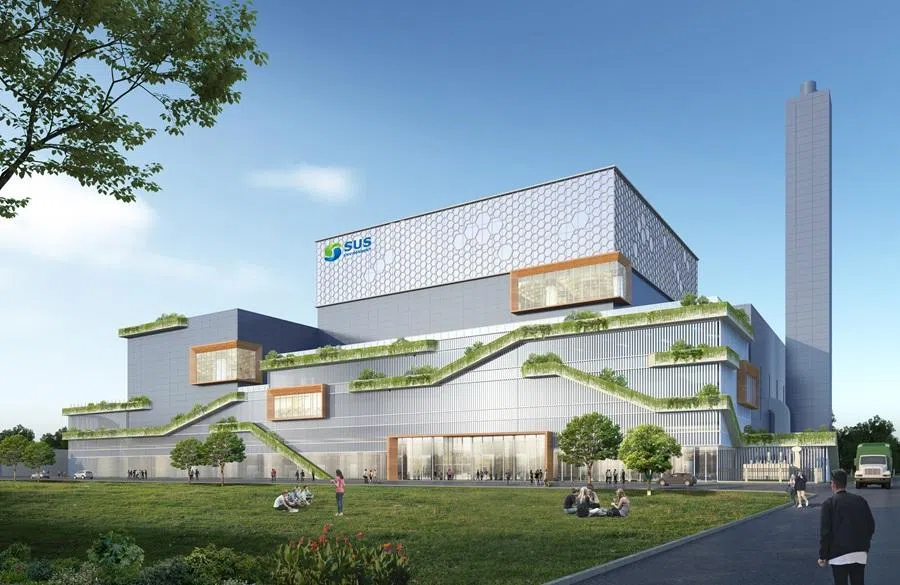 An artist’s impression of the waste-to-energy facility currently under construction by SUS Environment in Ho Chi Minh City, Vietnam. (Photo provided by SUS Environment)