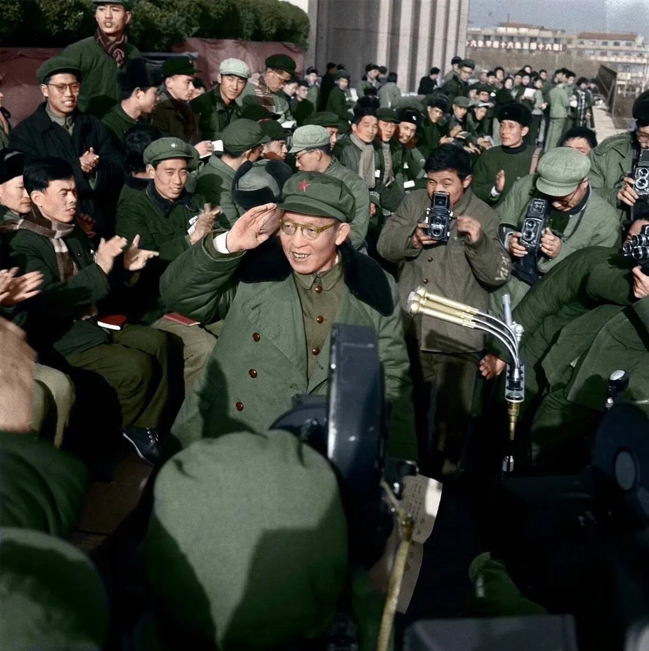 Zhang Chunqiao, leader of the Shanghai rebels, January 1967.