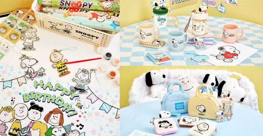 Miniso's Snoopy product range. (Photo provided by Miniso)