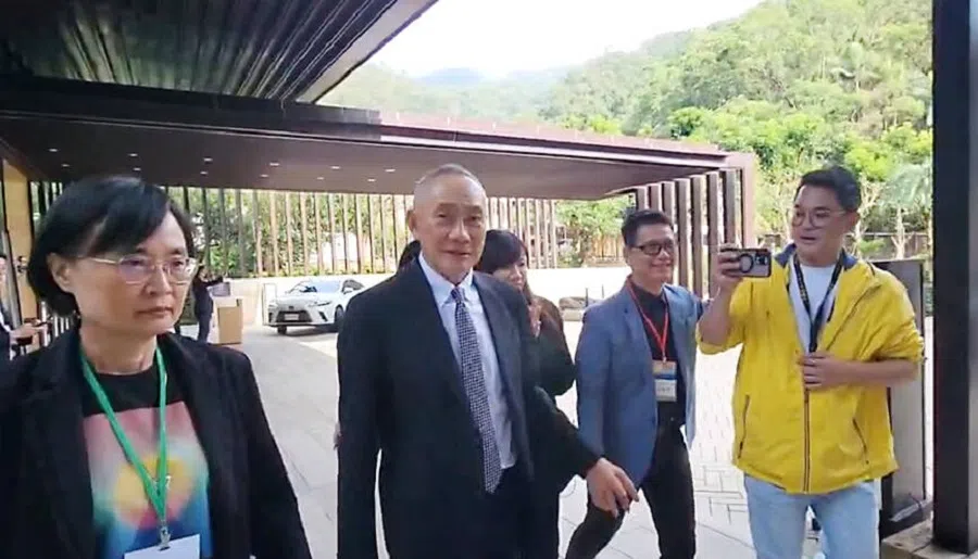Hsu Tzu-wen, the father of Hsu Hui-yu, is seen in Yilan County on 16 November 2024. (Internet)