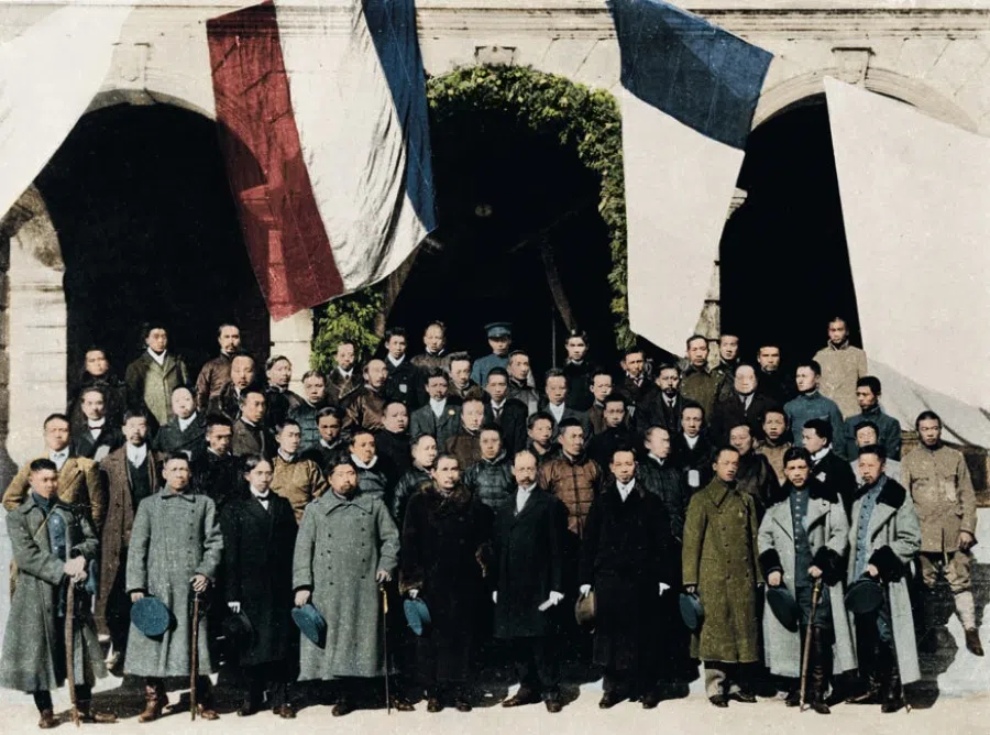 The provisional national council is established, 28 January 1912.