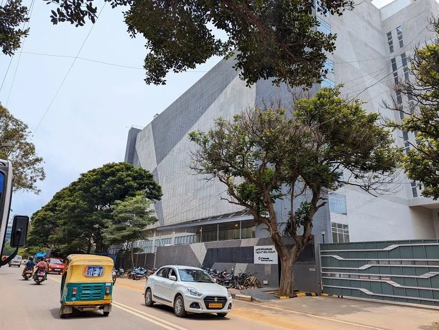 A data centre belonging to Singapore-headquartered ST Telemedia Global Data Centres in Whitefield, Bengaluru.