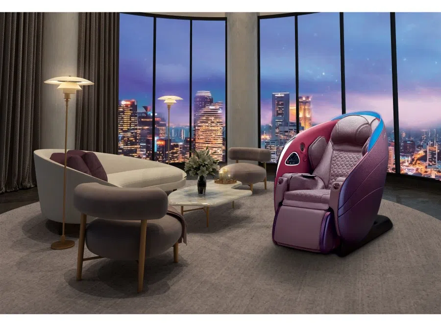 The uDream, OSIM's first five-senses well-being chair. (OSIM)