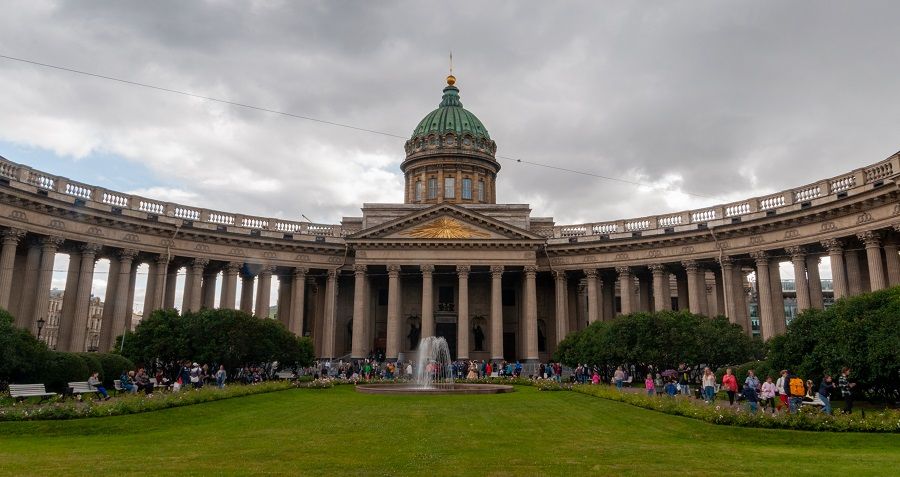 The Kazan Cathedral in Saint Petersburg. (Photo: Don-vip/Licensed under CC BY-SA 4.0)