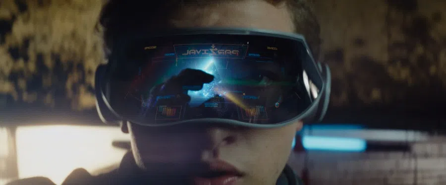 Cinema still: Ready Player One starring Tye Sheridan. (Warner Bros)