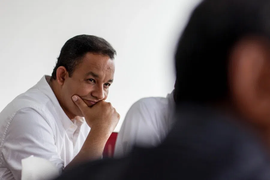 Anies Baswedan in 2016. The governor of Jakarta and former rector of Paramadina University in Jakarta. (SPH Media)
