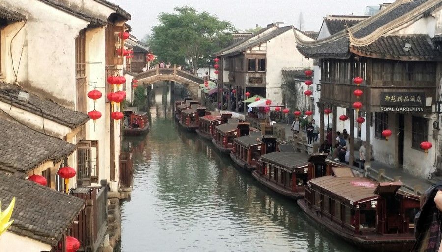 A canal in Suzhou, 2016. (SPH)
