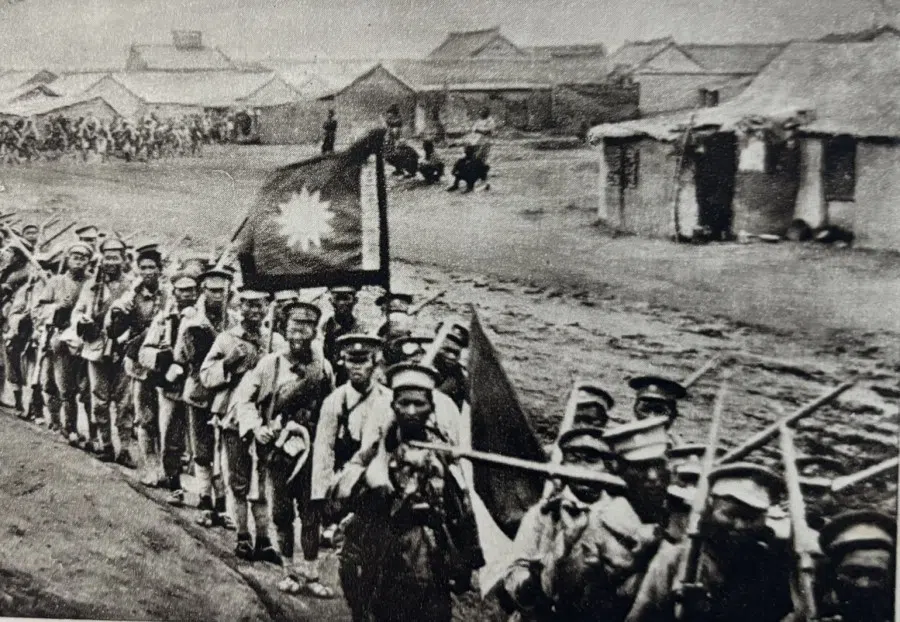 In 1928, during the Northern Expedition, the National Revolutionary Army of the Kuomintang entered Jinan along the Tianjin–Pukou Railway line.