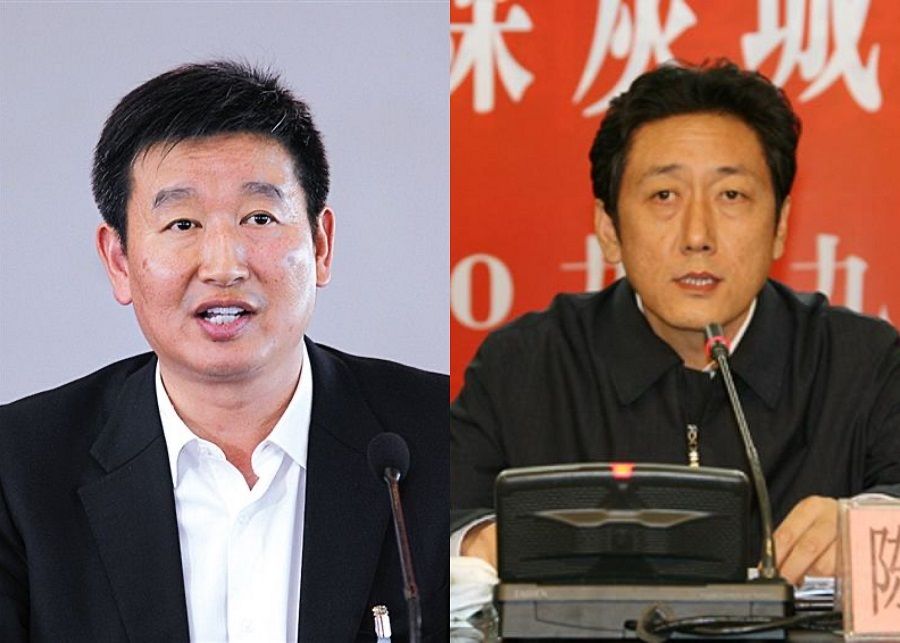 Gao Jinsong (left) and Chen Chuanping had fallen from grace because of corruption. (Internet)