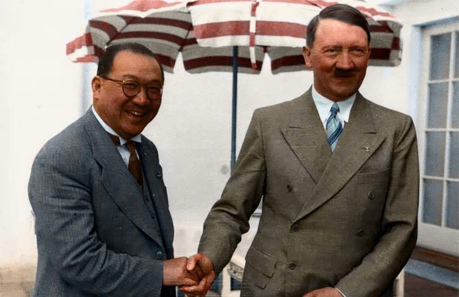 In June 1937, German leader Hitler received China's Finance Minister H.H. Kung at the Kehlsteinhaus in the mountains, representing the peak of China-Germany military cooperation. Kung was the special personal representative of Chinese leader Chiang Kai-shek.