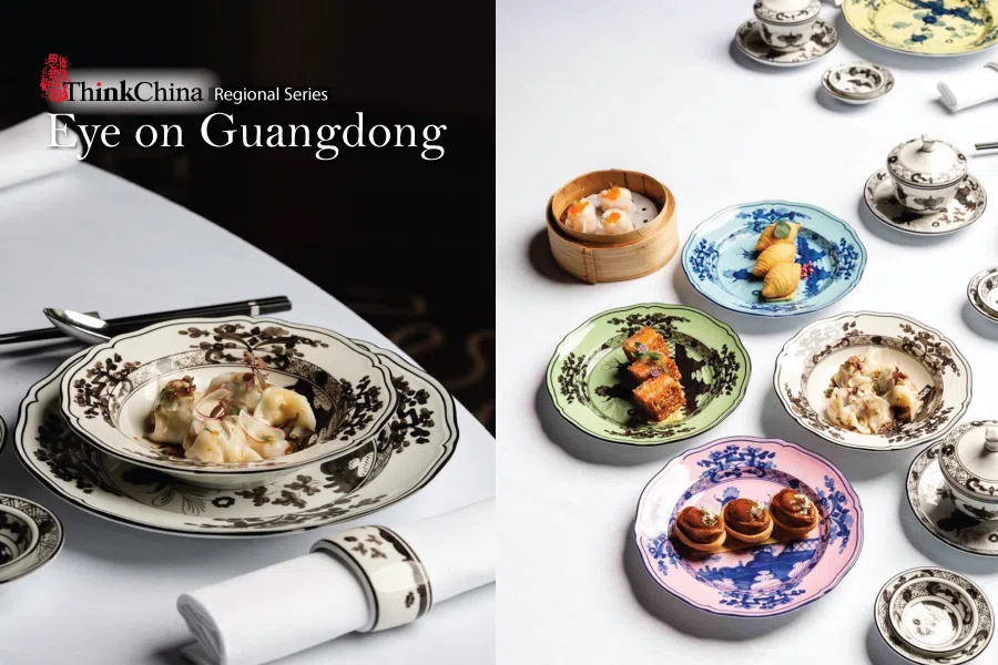 Dim sum served at one-Michelin-starred Summer Pavilion.