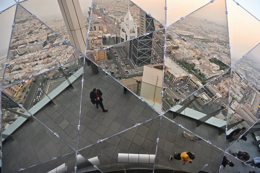 A shot of Riyadh, capital and main financial hub of Saudi Arabia from Al Faisaliah Tower, on 17 October 2023. (SPH Media)