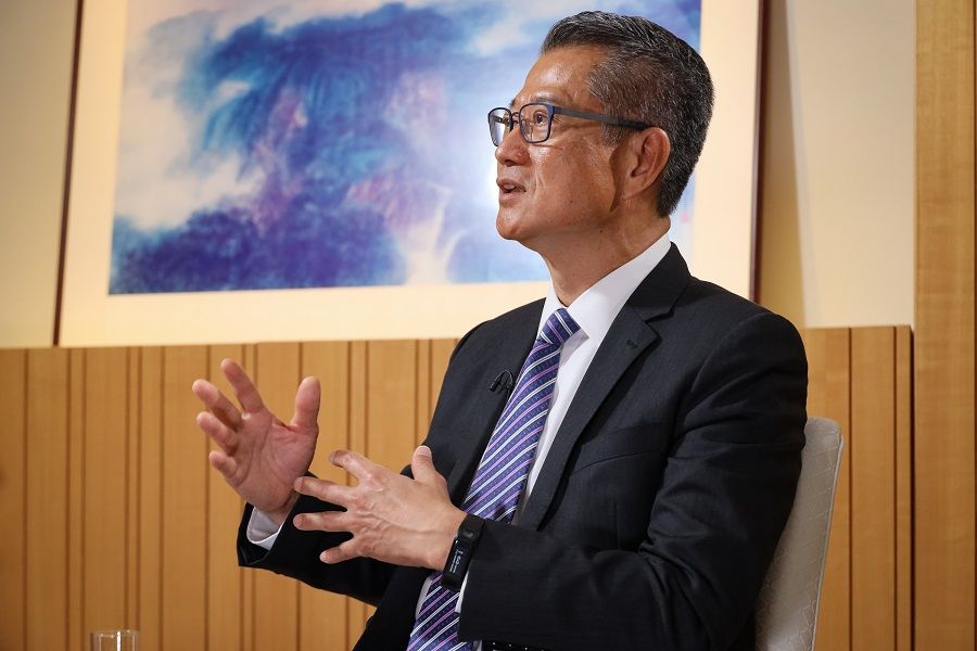 Paul Chan Mo-po, Financial Secretary of Hong Kong. (CNS)