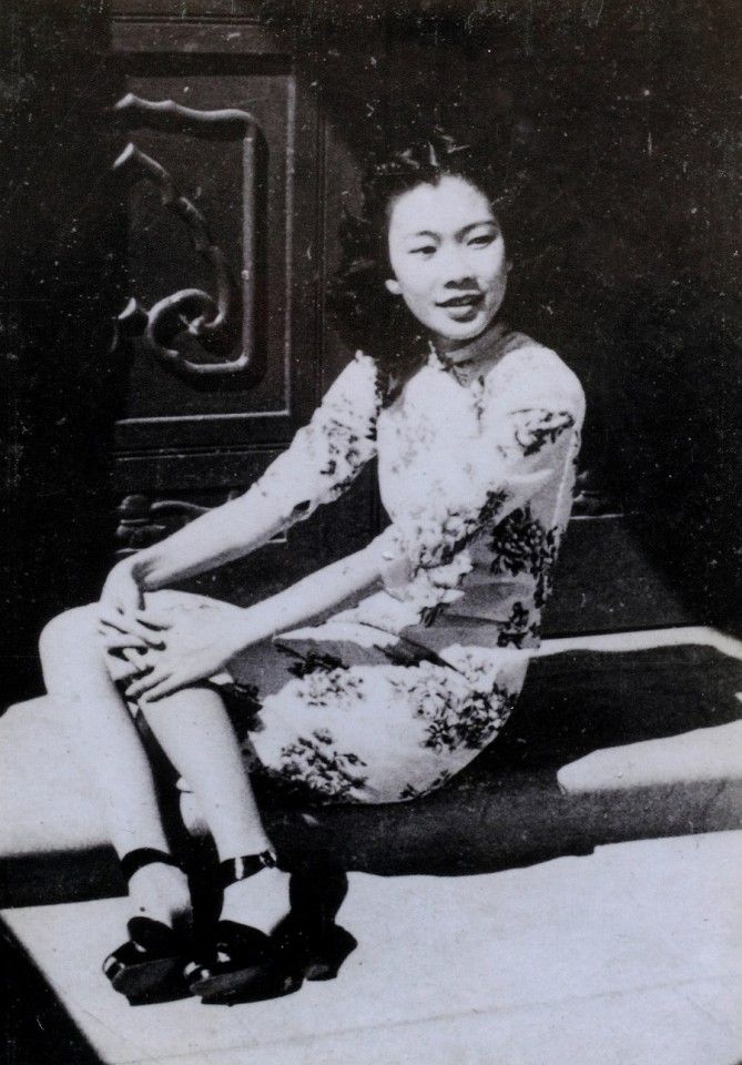 Florence Wong in her youth.