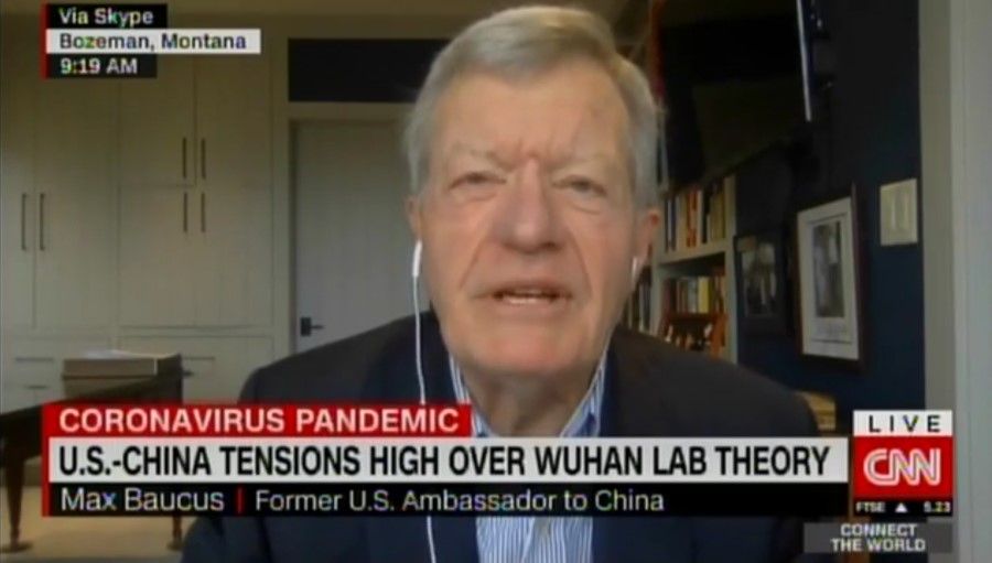 Former US ambassador to China Max Baucus commented on the US criticism of China. (Screenshot of video)