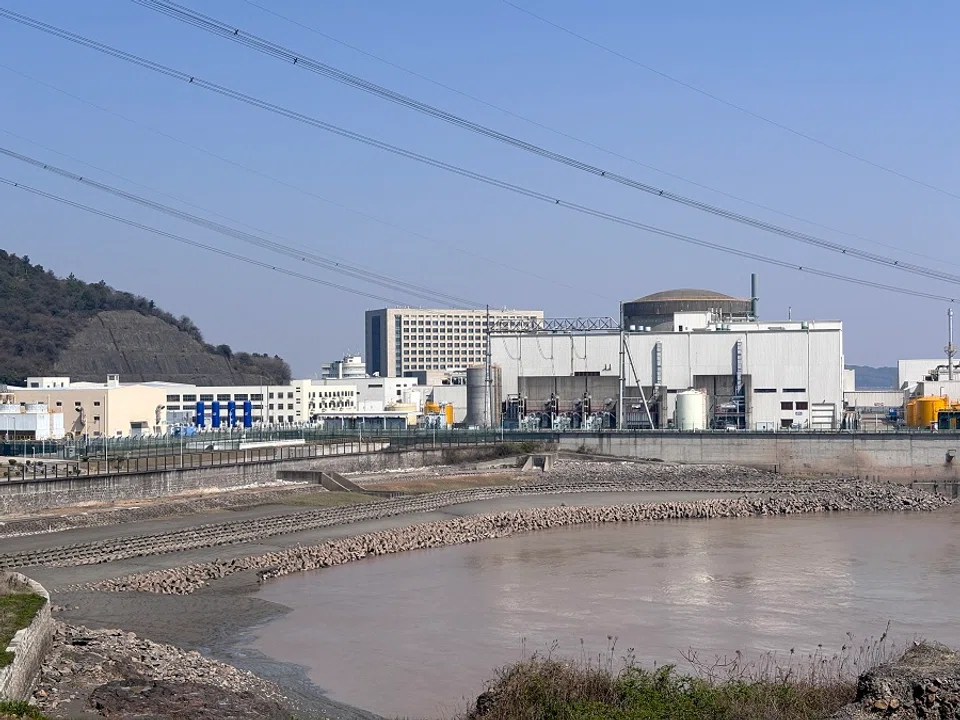 A view of the Qinshan Nuclear Power Plant.