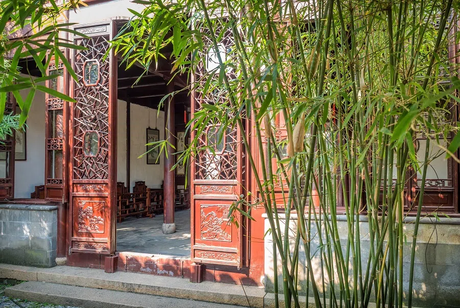 The interior of Suzhou's Master of the Nets Garden. (iStock)