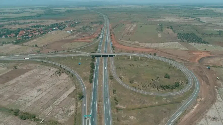 A screen shot from a video featuring Rebana Metropolitan Area.