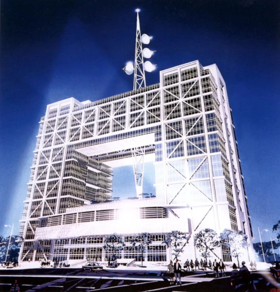 The Shanghai Securities Exchange Building in the Lujiazui central financial district. (SPH)