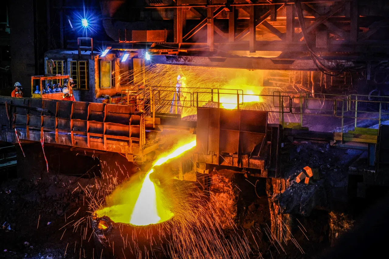 A general view at the nickel smelter of PT Vale Indonesia in Sorowako, South Sulawesi, on 2 August 2024.