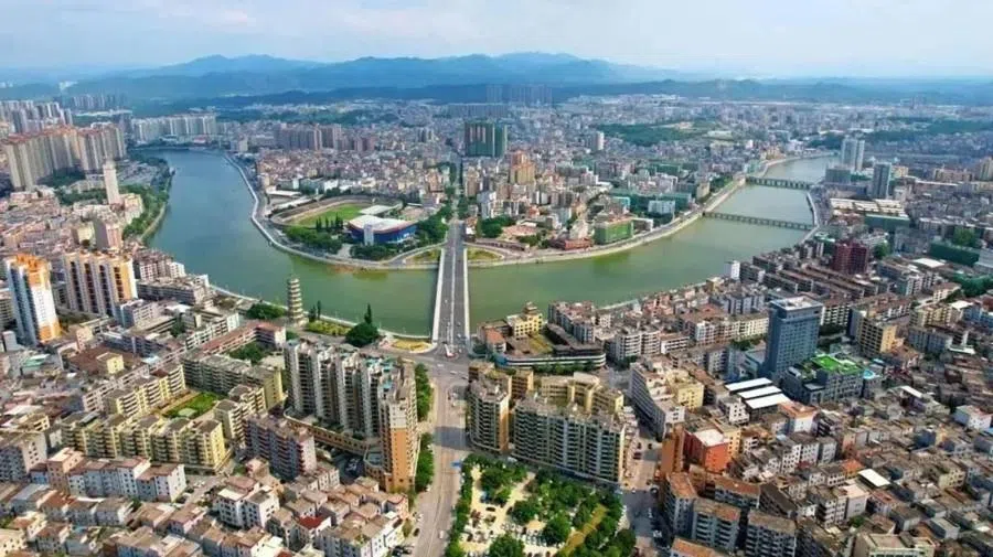 A general view of Enping in Guangdong province. (Internet)