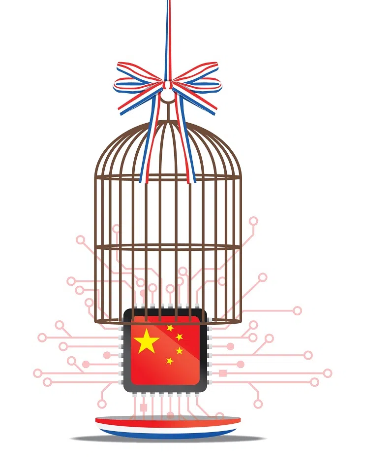 China is able to come up with alternative solutions despite US efforts to hinder its development in technology. (Graphic: Ho Han Chong)