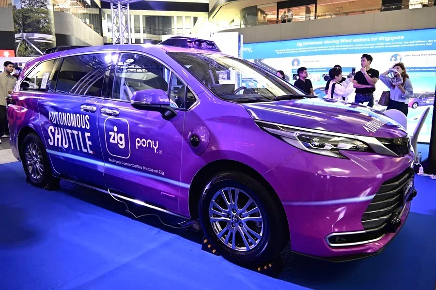 ComfortDelGro and Pony.ai's seven-seat autonomous shuttle is currently being used in Punggol, Singapore.