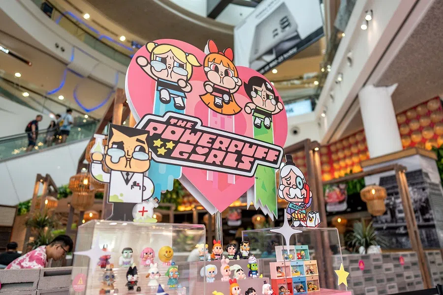The Pop Mart and Crybaby merchandise launch celebrating the 25th anniversary of The Powerpuff Girls, on 23 March 2024. (Pop Mart)