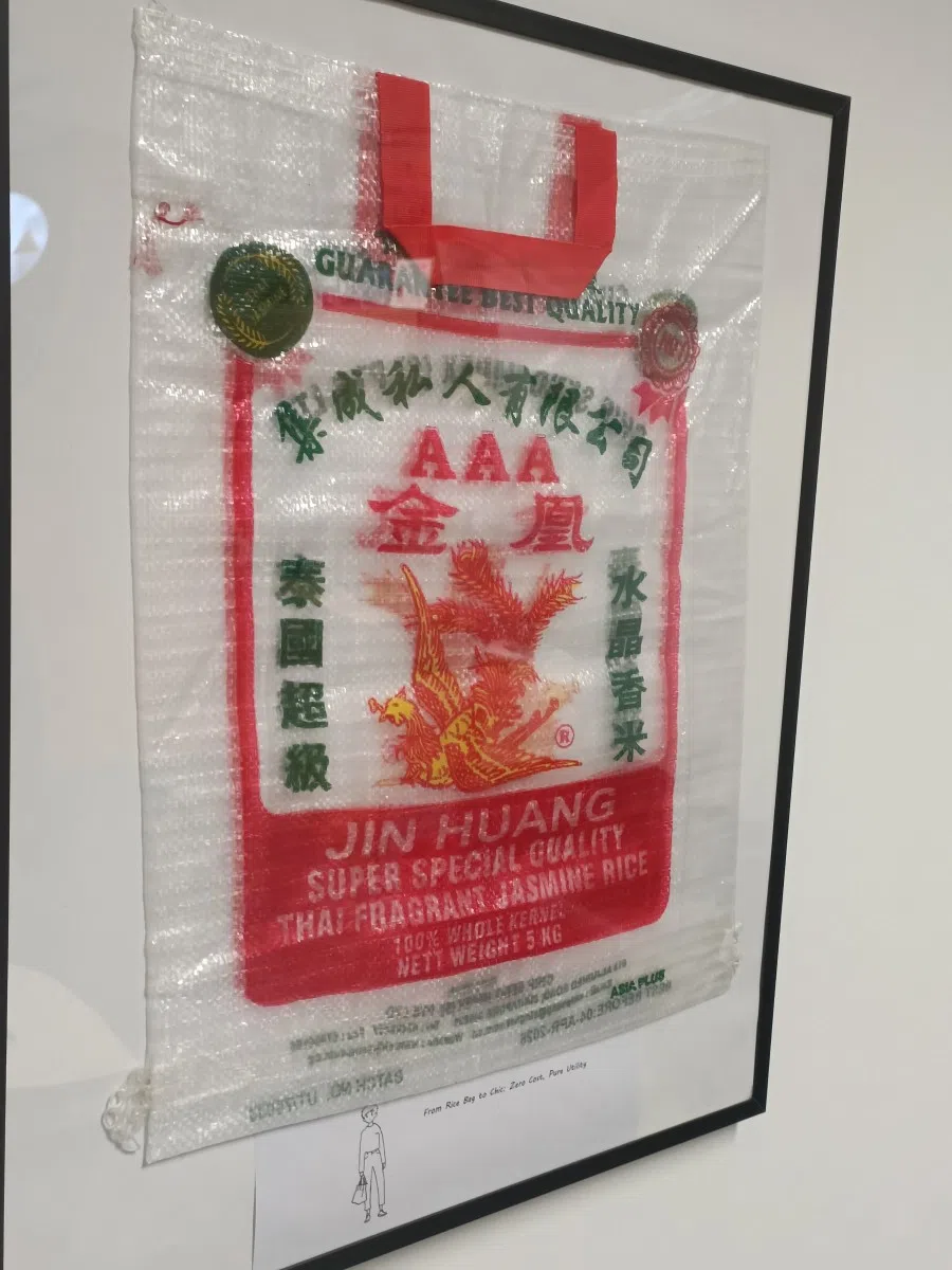 Tan Yinglan used to carry his schoolbooks in a rice sack. (Woon Wei Jong/SPH Media)