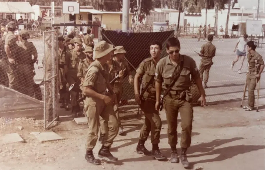 Israeli officers and soldiers, of notably high calibre.
