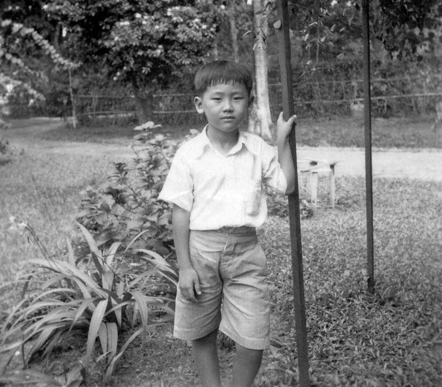 Wang Gungwu at age seven or eight in Ipoh. (SPH)