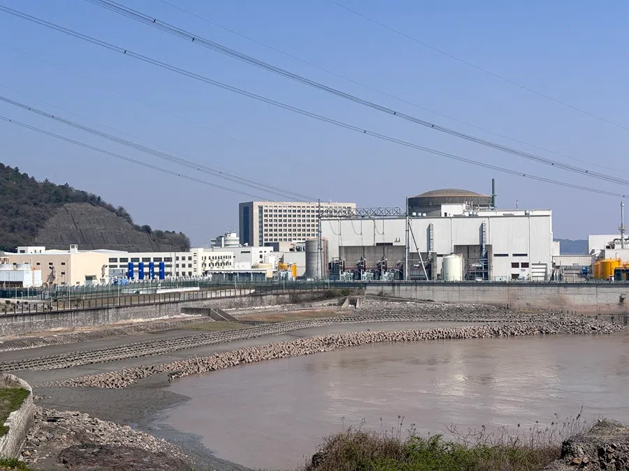A view of the Qinshan Nuclear Power Plant. (SPH Media)