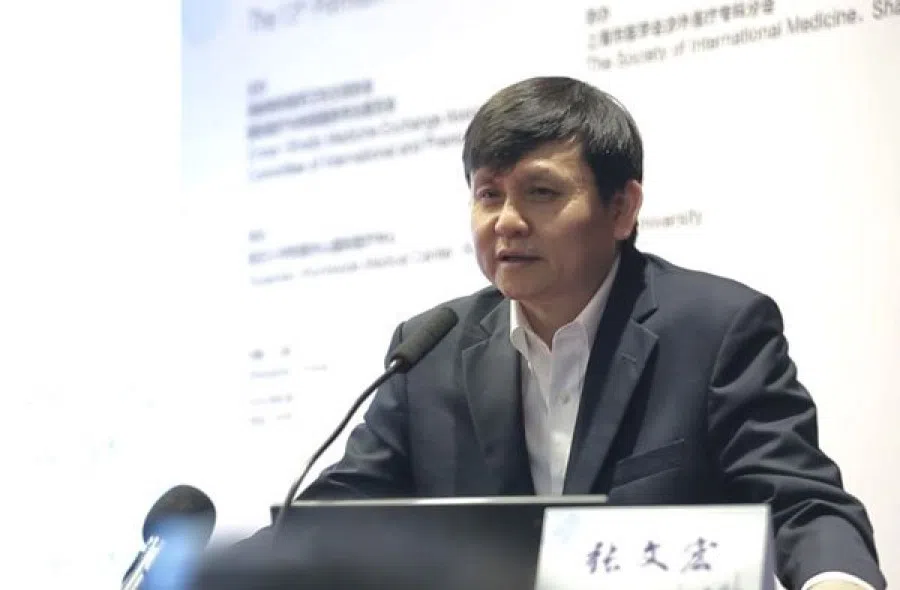 Dr Zhang Wenhong, China's top infectious diseases expert and head of the Center for Infectious Disease at Huashan Hospital. (Internet)