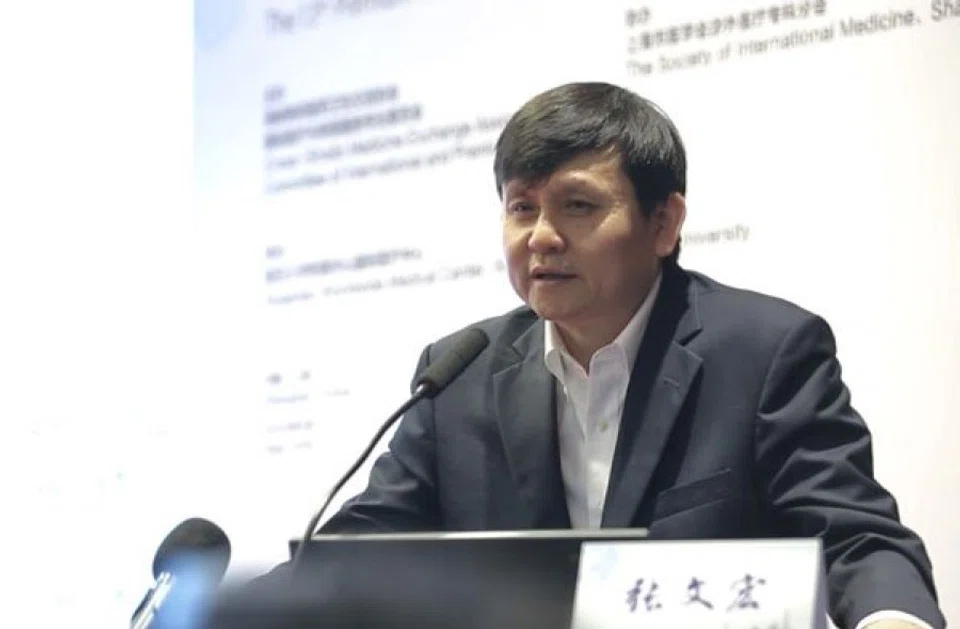 Dr Zhang Wenhong, China's top infectious diseases expert and head of the Center for Infectious Disease at Huashan Hospital. (Internet)