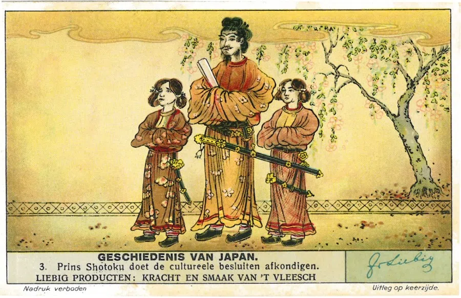 In 1938, Germany produced a Japanese historical film portraying Prince Shotoku of Japan learning about Tang dynasty culture and introducing Chinese writing and systems of government.