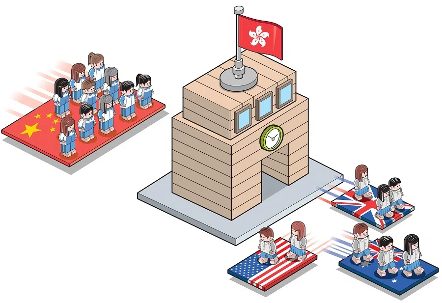 Studying in Hong Kong opens up more opportunities for mainland students as the Hong Kong Diploma of Secondary Education Examination is recognised by universities and other tertiary institutions in Hong Kong, and by mainland and overseas universities. (Lee Li Koon)